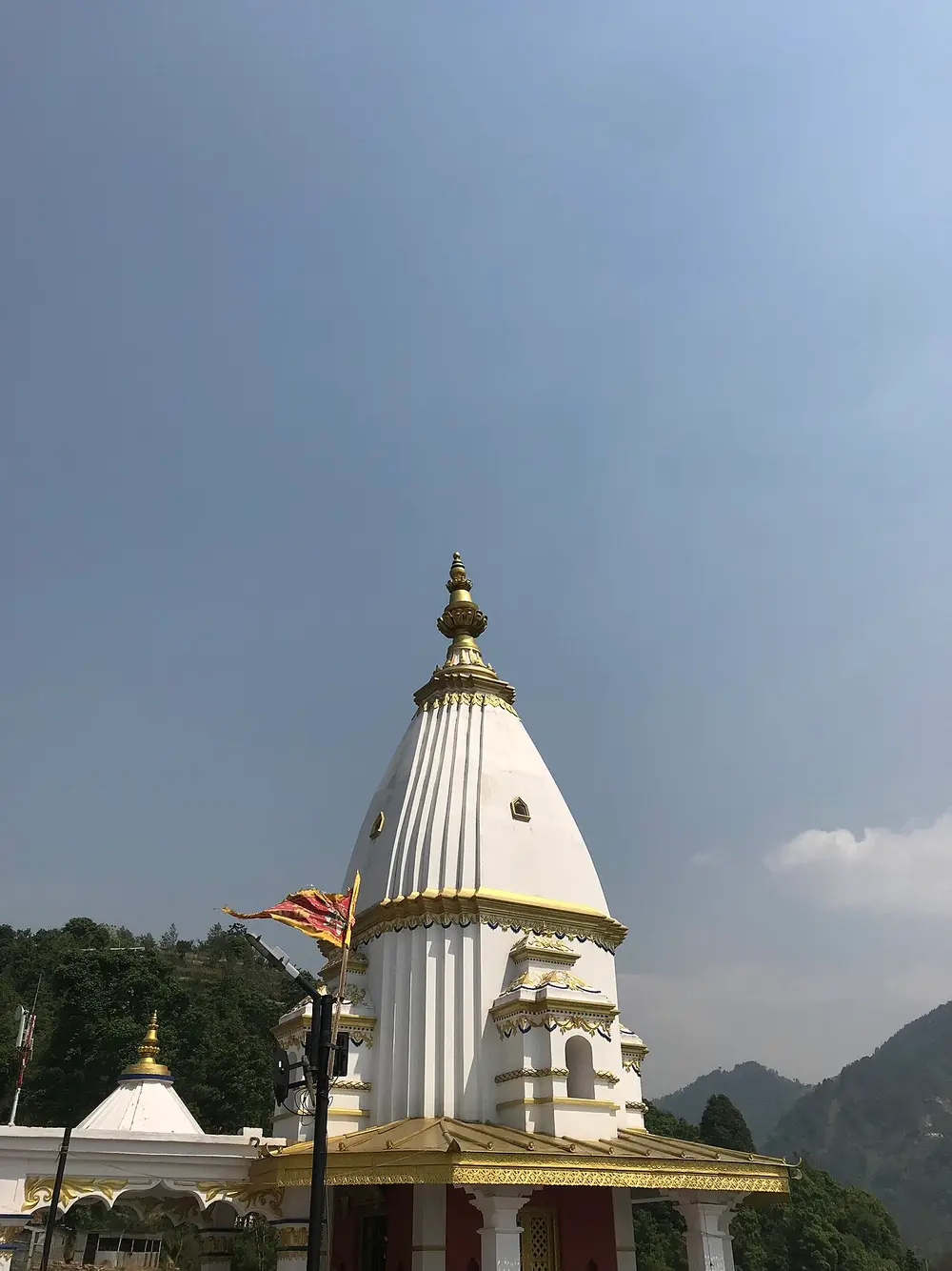 Ashram-Anlage der Tradition in Indien